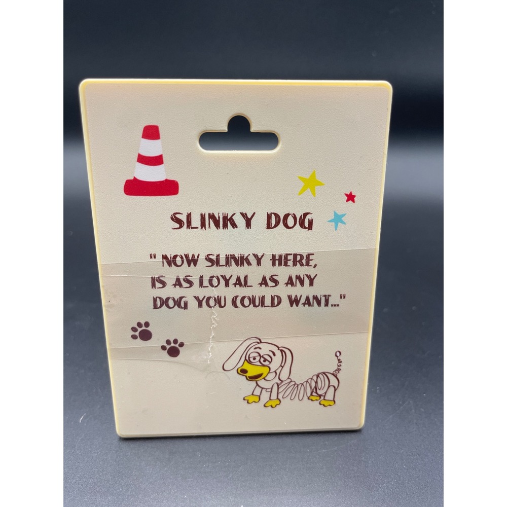Miniso Disney Pixar Toy Story 30th Anniversary Slinky Dog Hanging Card Figure - Picture 7 of 8